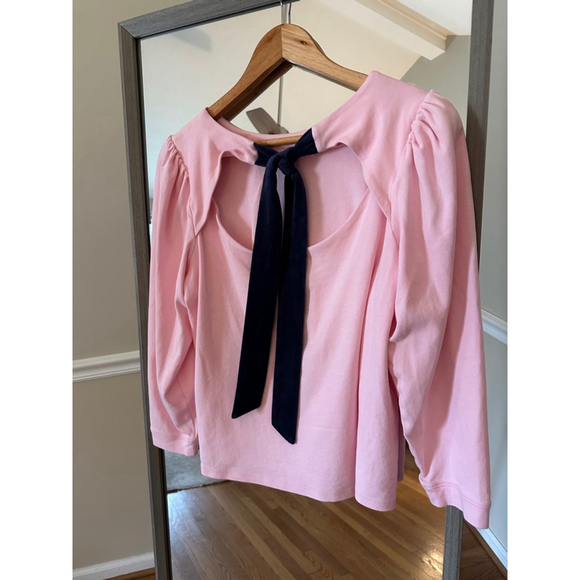 Women's Crown & Ivy Pink Long Sleeve Top Size M - Picture 5 of 6